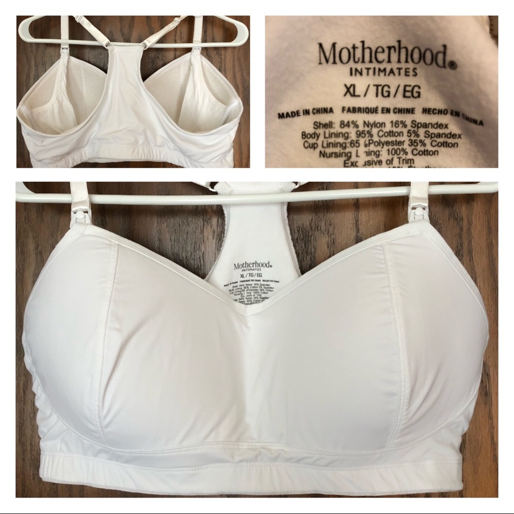 Motherhood Maternity Clip-Down Nursing Bra